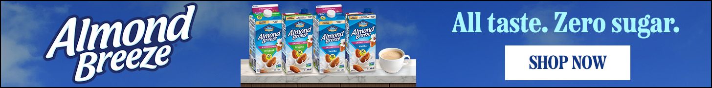 Sponsored Every sip is better with Almond Breeze.