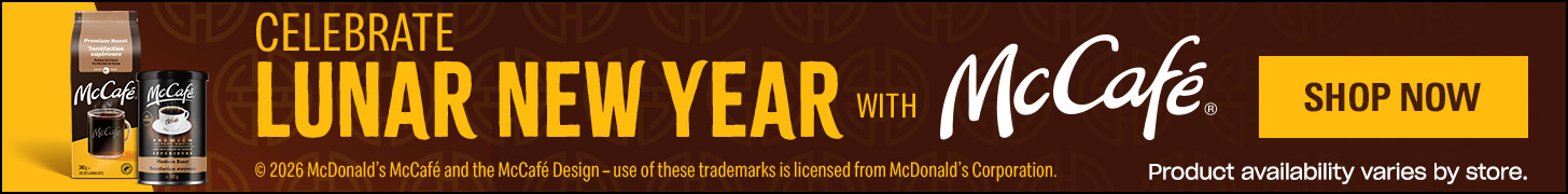 Sponsored Enjoy Lunar New Year with McCafé®