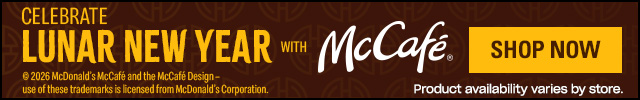 Sponsored Enjoy Lunar New Year with McCafé®
