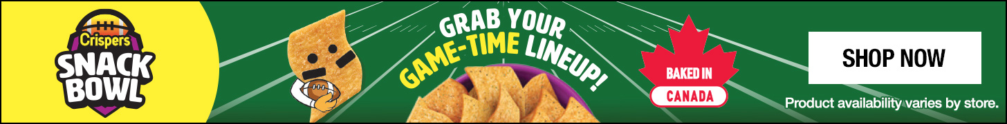 Sponsored Grab your game time lineup with Crispers