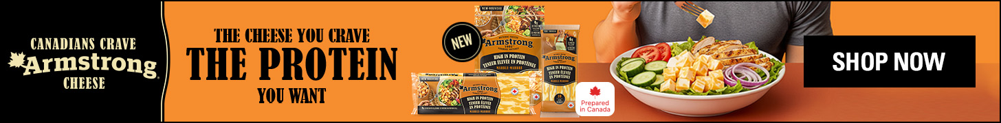 Sponsored THE PROTEIN YOU WANT & CHEESE YOU CRAVE