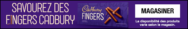 Sponsorisé SAVOUREZ DES FINGERS CADBURY