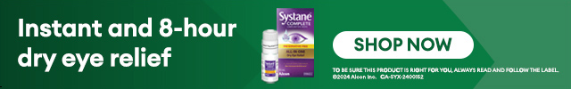 Sponsored Instant and 8-hour dry eye relief