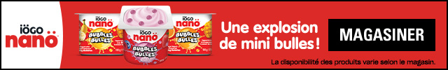 Sponsorisé Essayez les NOUVEAUX iÖGO nanö Bulles!