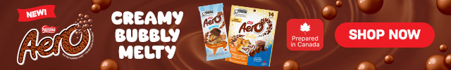 Sponsored NEW Aero. Creamy. Bubbly. Melty.