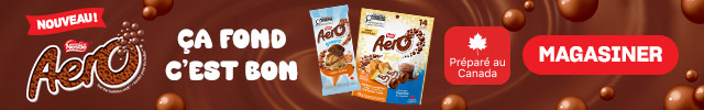 Sponsorisé NOUVEAU Aero. Ça fond c’est bon.