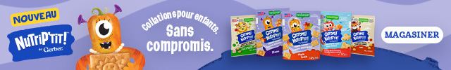 Sponsorisé Collations pour enfants. Sans compromise