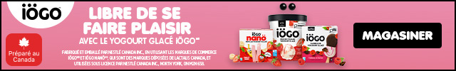 Sponsorisé Le yogourt glacé iÖGOᴹᴰ