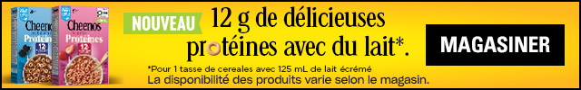 Sponsorisé Essayez Cheerios Protéines.