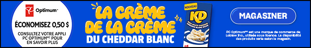 Sponsorisé La crème de la crème du cheddar blanc.