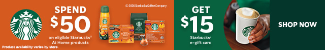 Sponsored Your next cups are on us.