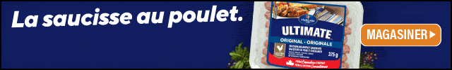 Sponsorisé La saucisse au poulet. À toute heure.